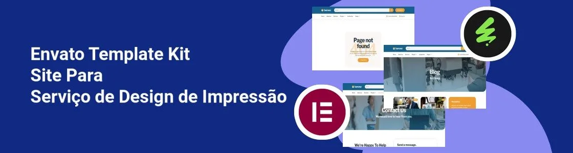 Wordpress completo template kit site para servico de design de impressao Z7UL6FN