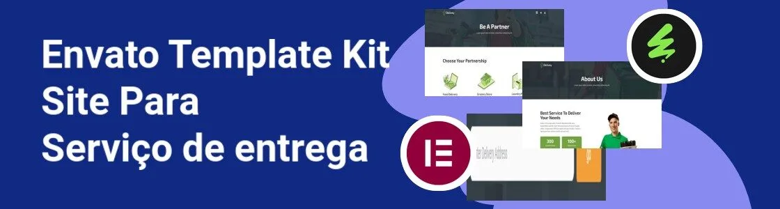 Wordpress completo template kit site para servico de entrega 8D53UBL
