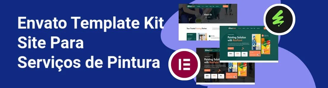 Wordpress completo template kit site para servicos de pintura PGZB7SC