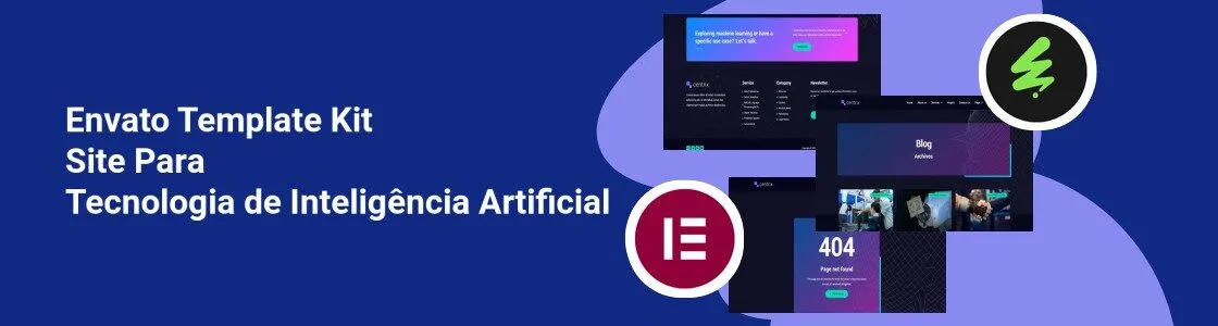 Wordpress completo template kit site para tecnologia de inteligencia artificial 3LZLWFF