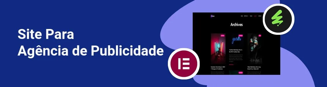 Wordpress completo agencia de publicidade RNU662R