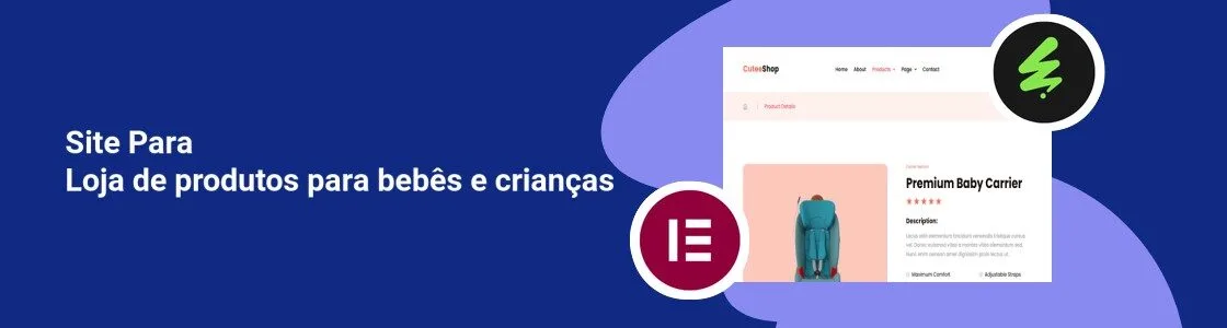 Wordpress completo loja de produtos para bebes e criancas VZYGRLM