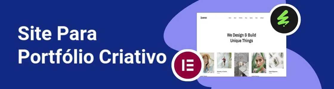 Wordpress completo portfolio criativo EP4TNAC