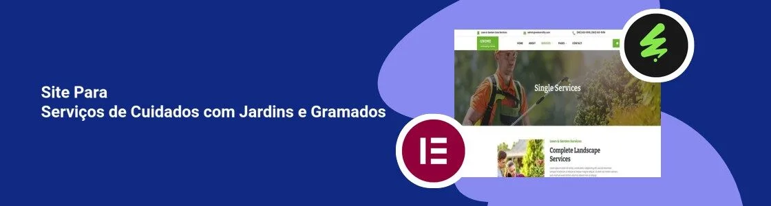Wordpress completo servicos de cuidados com jardins e gramados 4PRZSR4