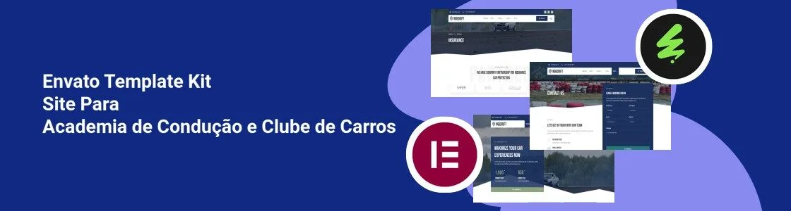 Wordpress completo template kit site para academia de conducao e clube de carros DFXYW5R