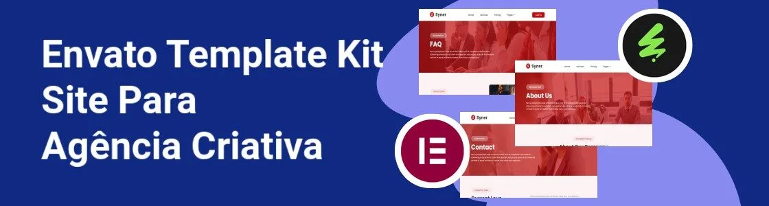 Wordpress completo template kit site para agencia criativa WRTPFNW