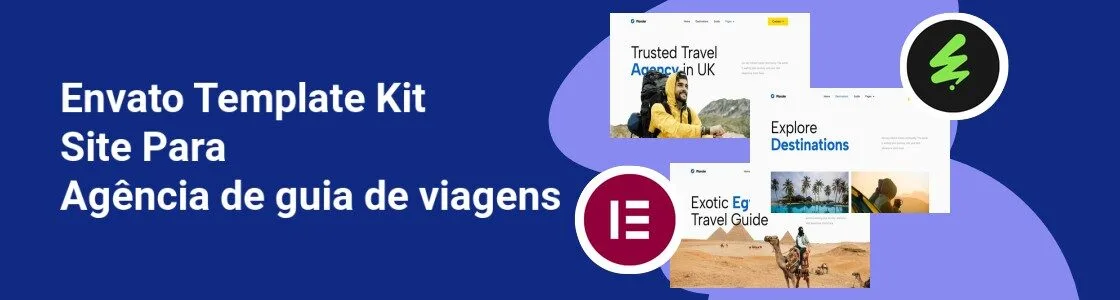 Wordpress completo template kit site para agencia de guia de viagens 78KRR6T