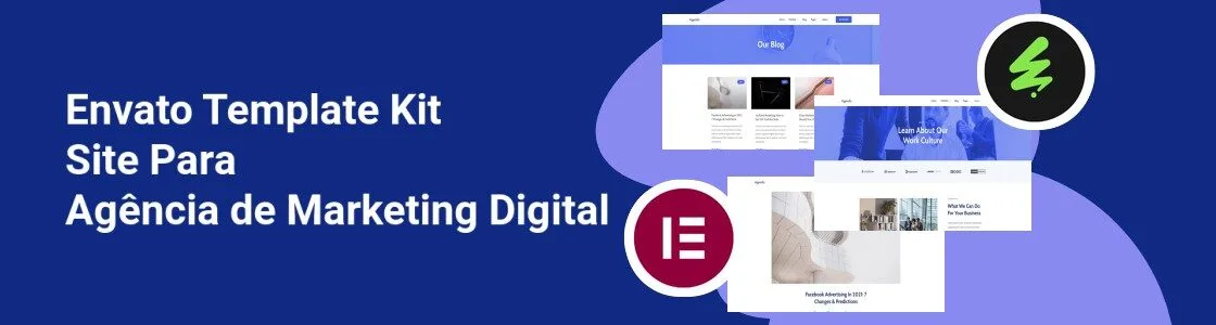 Wordpress completo template kit site para agencia de marketing digital 8LTWAM8