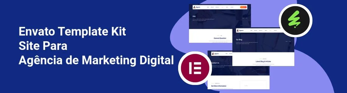 Wordpress completo template kit site para agencia de marketing digital JH6A2UQ