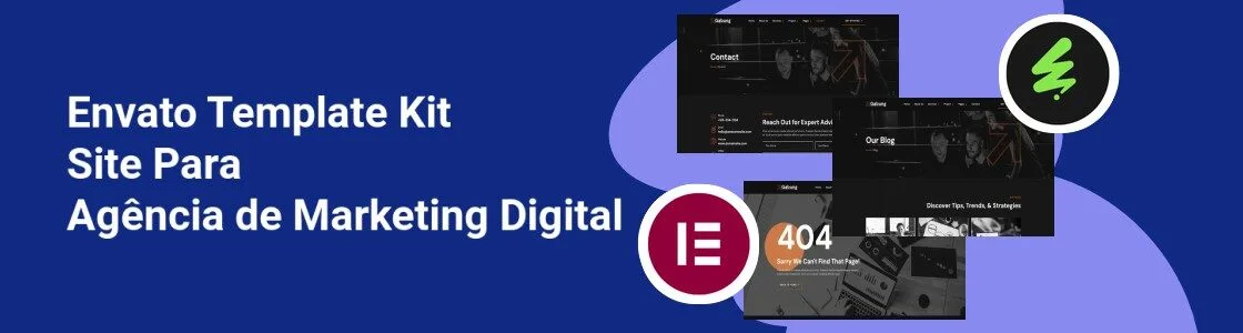 Wordpress completo template kit site para agencia de marketing digital JJN9CUR