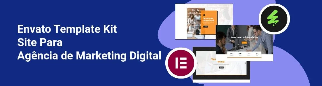 Wordpress completo template kit site para agencia de marketing digital VVN5ML8