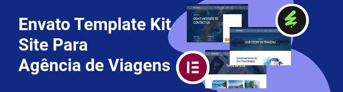Wordpress completo template kit site para agencia de viagens BFEF4TX