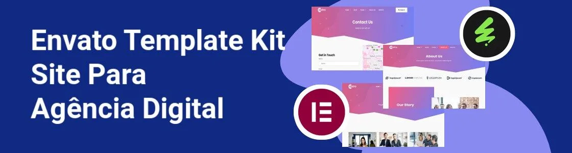 Wordpress completo template kit site para agencia digital FE2NBQQ