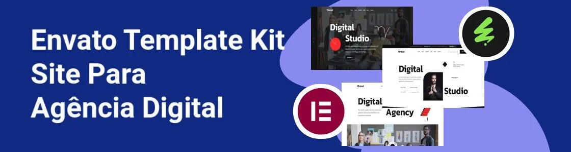 Wordpress completo template kit site para agencia digital QCLSN55