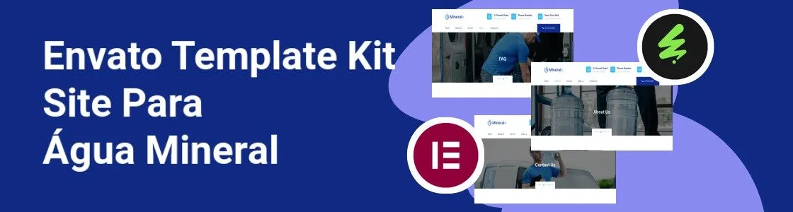 Wordpress completo template kit site para agua mineral 3R55FGH