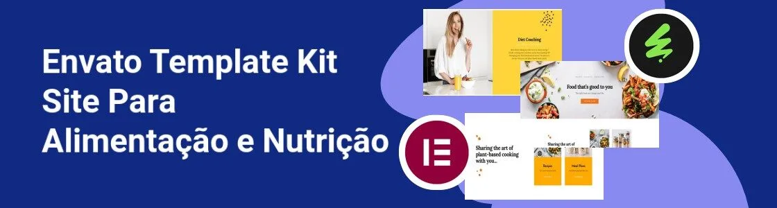 Wordpress completo template kit site para alimentacao e nutricao MVTJVMF