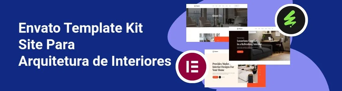 Wordpress completo template kit site para arquitetura de interiores PPP4SYF