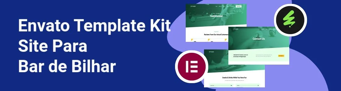 Wordpress completo template kit site para bar de bilhar 41481881