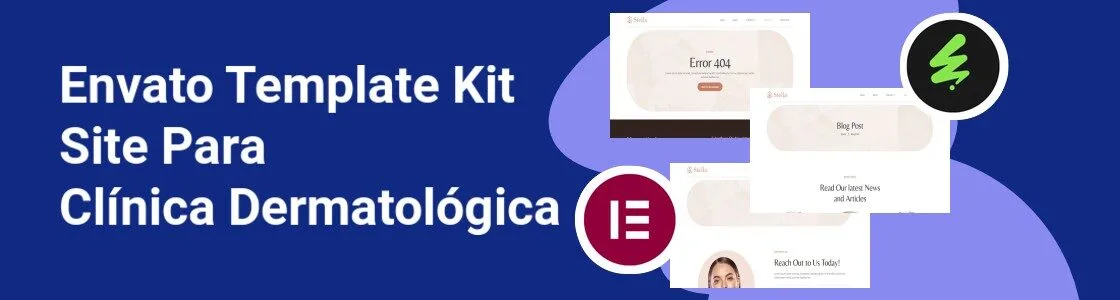 Wordpress completo template kit site para clinica dermatologica AEQLYZ8