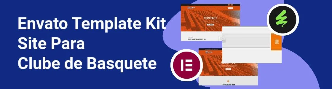 Wordpress completo template kit site para clube de basquete N4FL46N