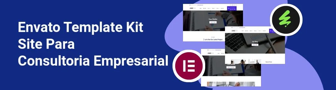 Wordpress completo template kit site para consultoria empresarial K8STJLZ