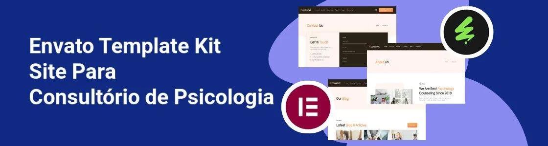 Wordpress completo template kit site para consultorio de psicologia 29CFCHZ