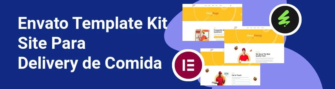 Wordpress completo template kit site para delivery de comida S4D79D6