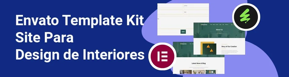 Wordpress completo template kit site para design de interiores M53PCFF