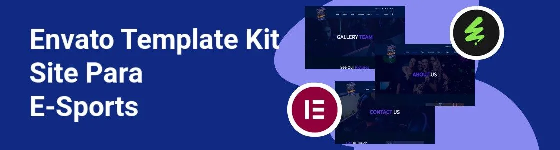 Wordpress completo template kit site para e sports 82Q47JW