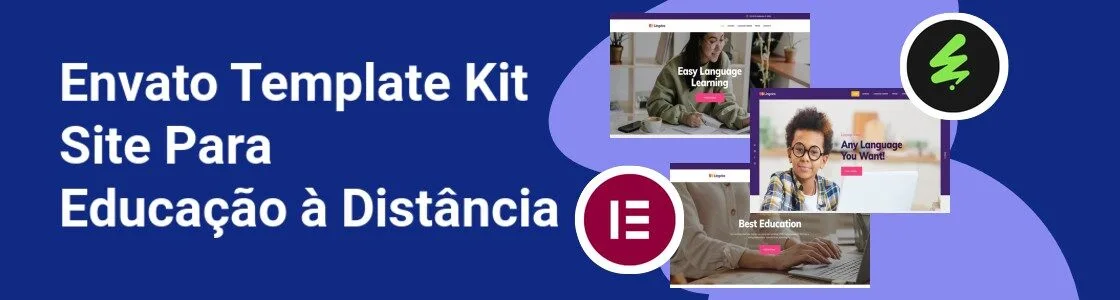 Wordpress completo template kit site para educacao a distancia QAFE7PS