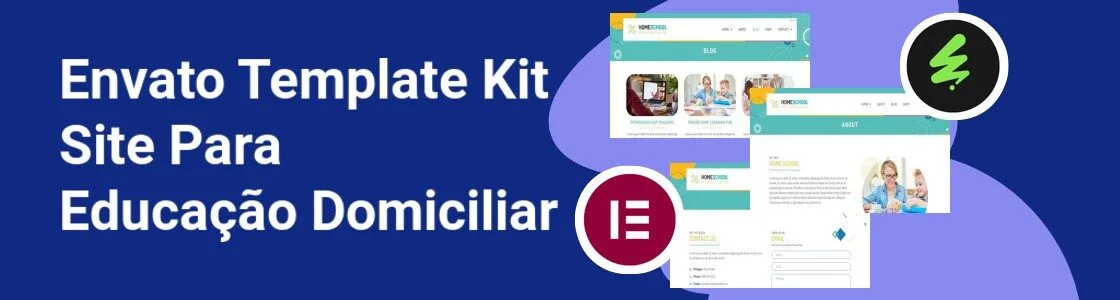 Wordpress completo template kit site para educacao domiciliar W57MPQK