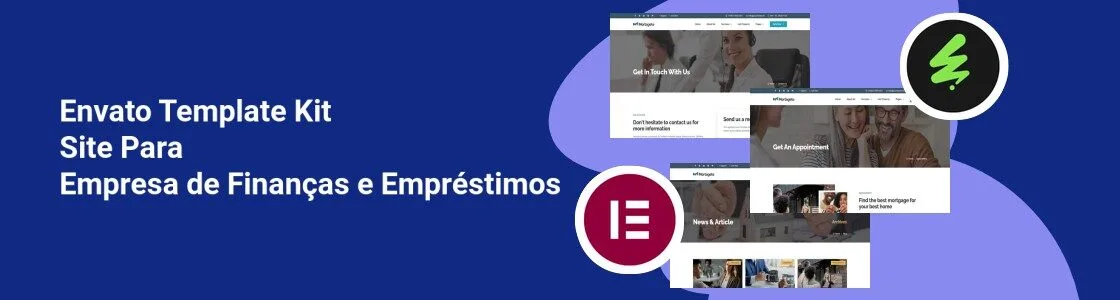 Wordpress completo template kit site para empresa de financas e emprestimos C9F78BR