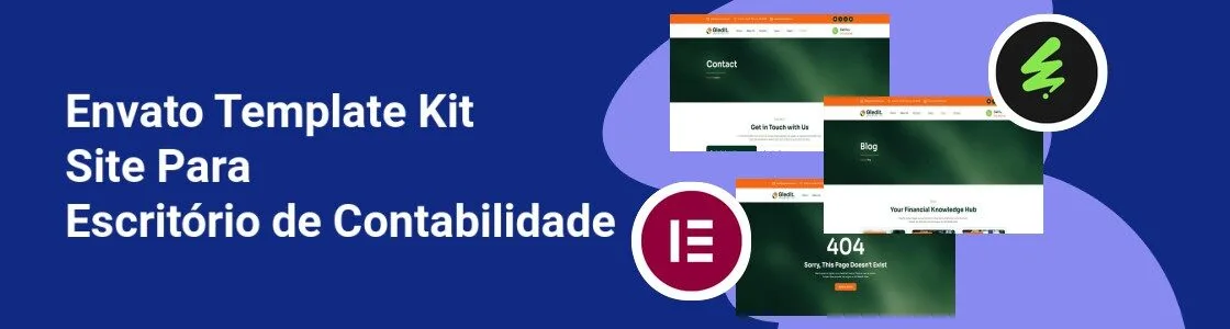 Wordpress completo template kit site para escritorio de contabilidade KYPGDFM