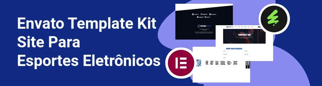 Wordpress completo template kit site para esportes eletronicos TW4V7EE