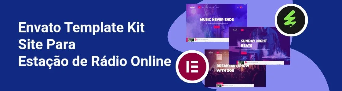 Wordpress completo template kit site para estacao de radio online 2UUYT93
