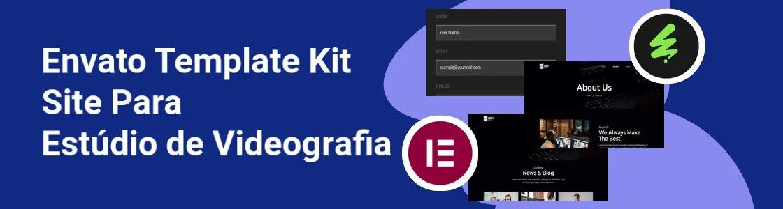 Wordpress completo template kit site para estudio de videografia L58SQD8