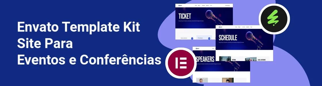 Wordpress completo template kit site para eventos e conferencias W2DP4SG