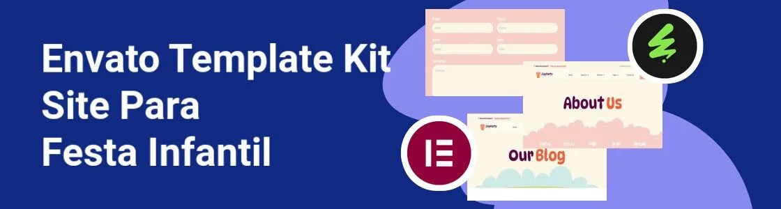 Wordpress completo template kit site para festa infantil 9WLNJ8Y