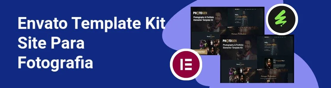 Wordpress completo template kit site para fotografia KNGBCDT