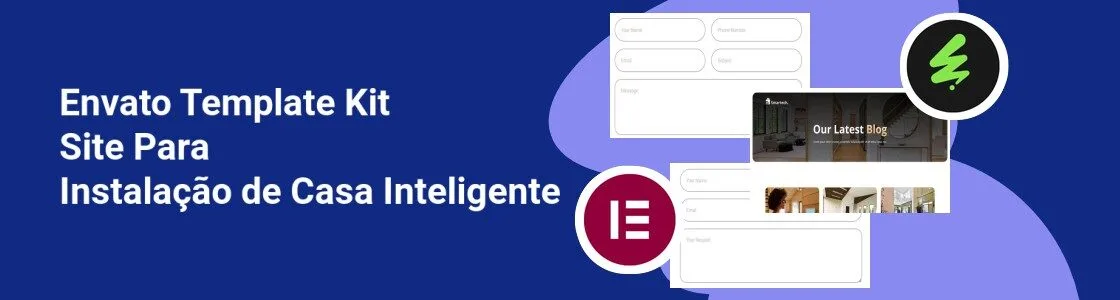 Wordpress completo template kit site para instalacao de casa inteligente KMP4Y55