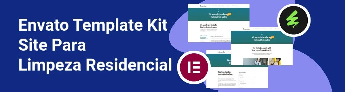 Wordpress completo template kit site para limpeza residencial 4XTBKHV