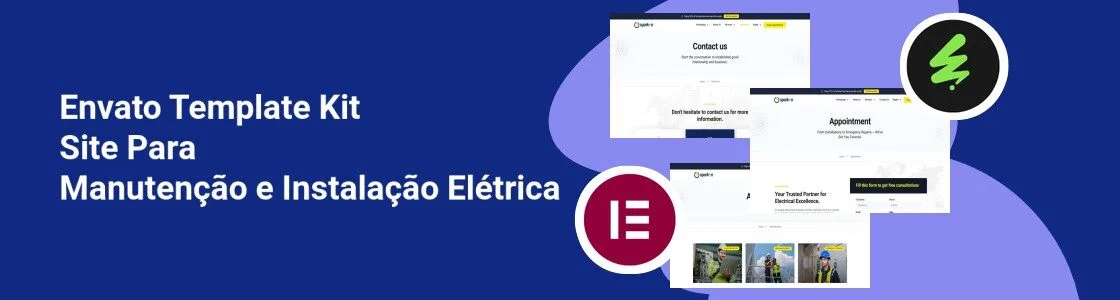 Wordpress completo template kit site para manutencao e instalacao eletrica JYGC9TG