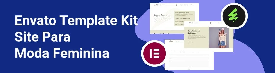 Wordpress completo template kit site para moda feminina SXWGVPR
