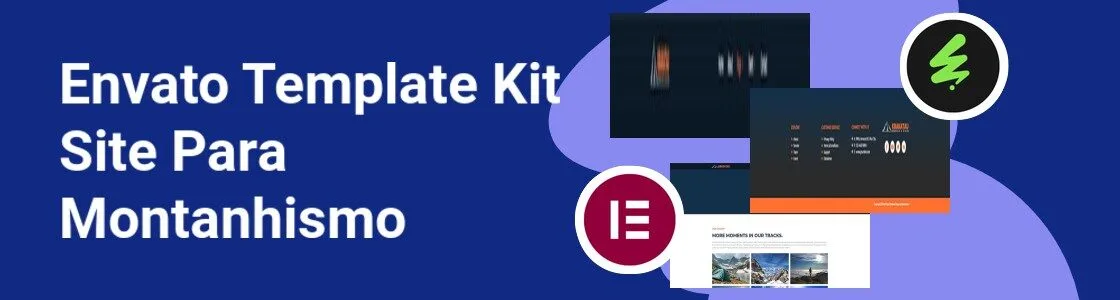 Wordpress completo template kit site para montanhismo CCBD3XX