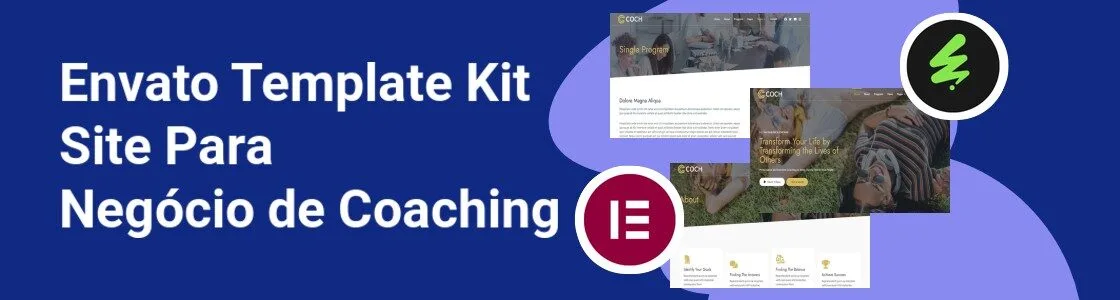 Wordpress completo template kit site para negocio de coaching JZ3FGNG