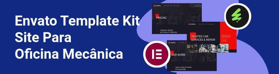 Wordpress completo template kit site para oficina mecanica APM9FFL