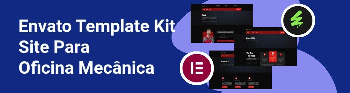 Wordpress completo template kit site para oficina mecanica NRCEWPC