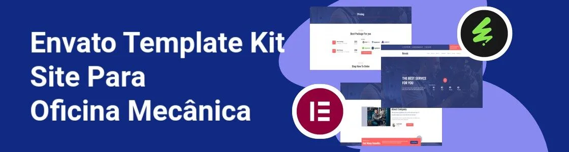 Wordpress completo template kit site para oficina mecanica STHNGCA