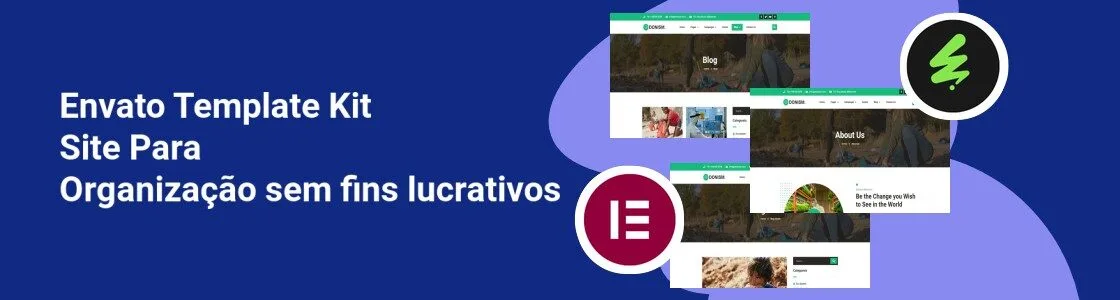 Wordpress completo template kit site para organizacao sem fins lucrativos P5Z93YL