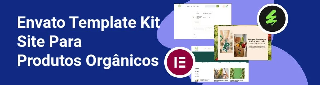 Wordpress completo template kit site para produtos organicos PEN3F9W